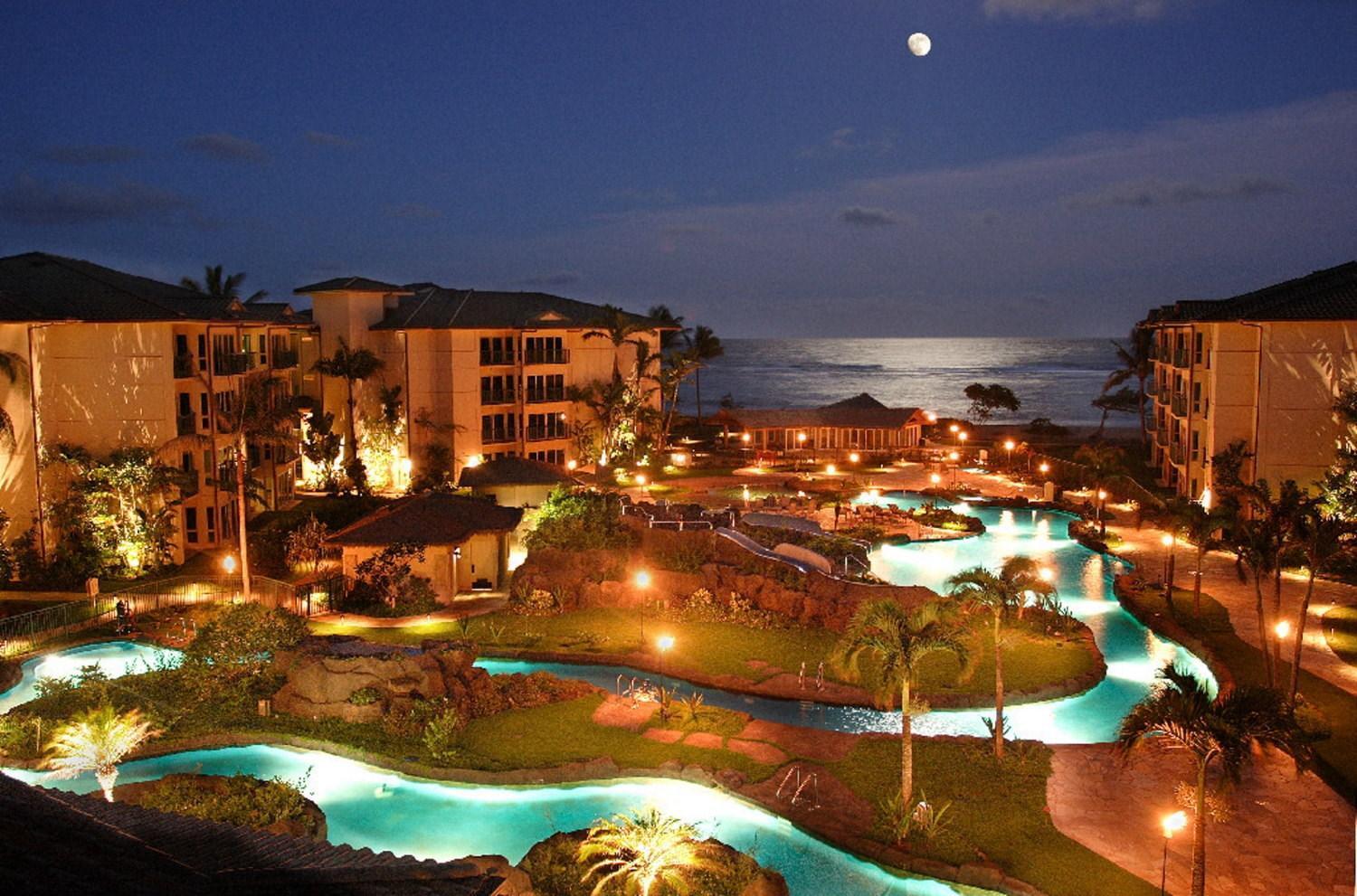 Waipouli Beach Resort Beautiful Luxury Ground Level Garden View Ac Pool! Kapa'a Zewnętrze zdjęcie